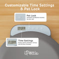 Load image into Gallery viewer, Zharko Four Meals Automatic Wet Feeder, Grey & Blue 
