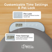 Zharko Four Meals Automatic Wet Feeder, Grey & Blue 