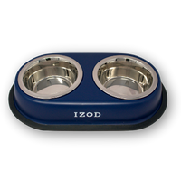 Izod Pet - Stainless Steel Double Feeder Bowl