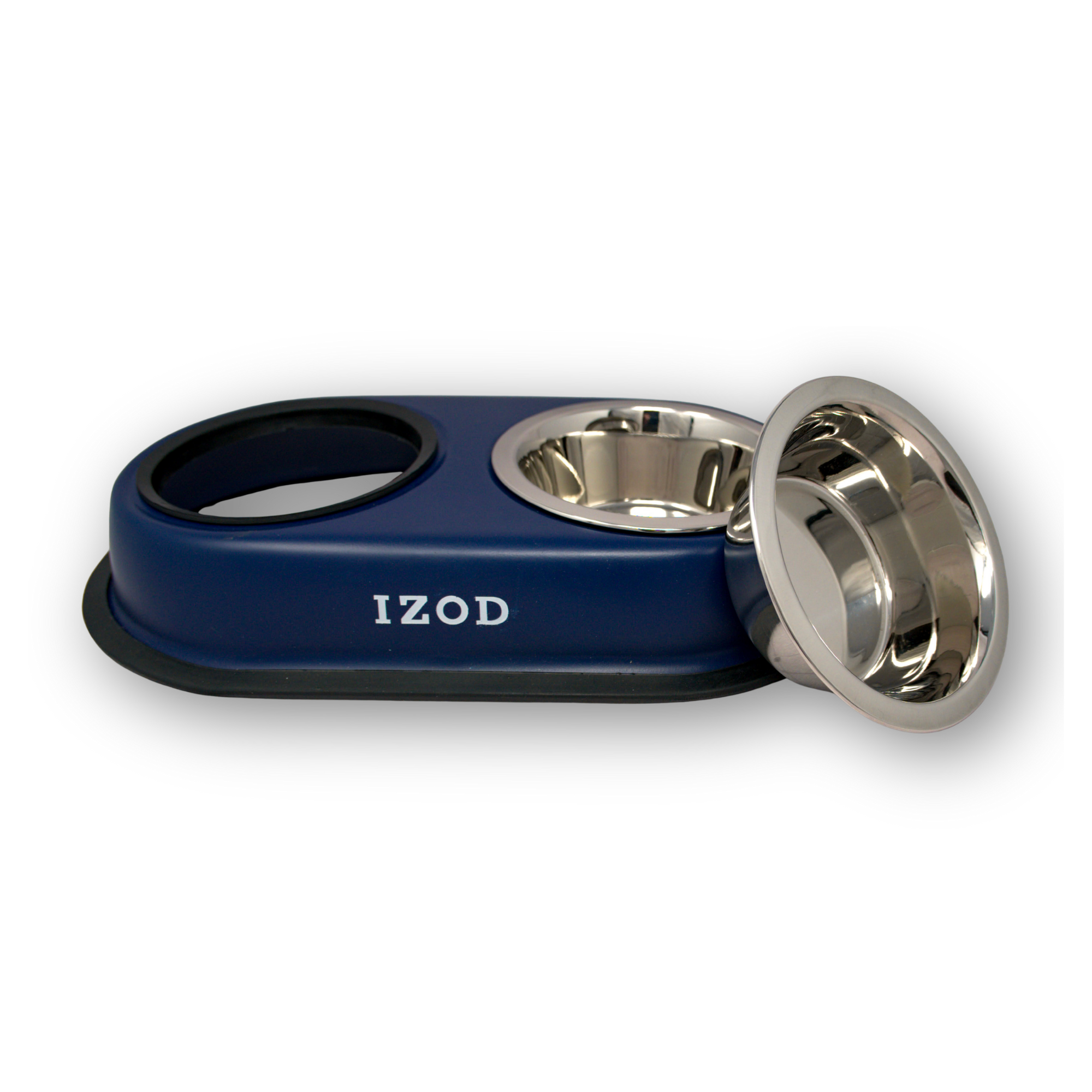 Izod Pet - Stainless Steel Double Feeder Bowl