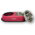 Load image into Gallery viewer, Izod Pet - Stainless Steel Double Feeder Bowl
