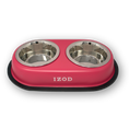 Load image into Gallery viewer, Izod Pet - Stainless Steel Double Feeder Bowl
