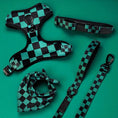 Load image into Gallery viewer, Ichimatsu Checker Cooling Bandana - Southlake Paws
