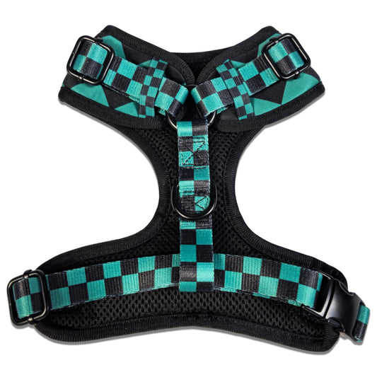 Ichimatsu Checker Harness - Southlake Paws