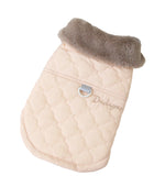 Sleeveless Fleece Lined Winter Jacket Blush
