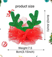 Festive Holiday Reindeer Hat