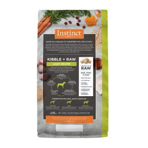 Instinct Raw Boost Whole Grain Light Chicken & Brown Rice Recipe Dry Dog Food (18lb) 