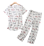 Dachshund Summer 3/4 Jammies