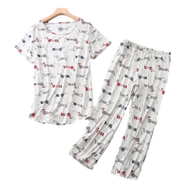 Dachshund Summer 3/4 Jammies