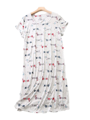 Dachshund Summer Nightgown
