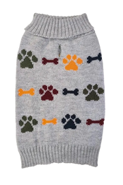 Gray Paw & Bone Sweater