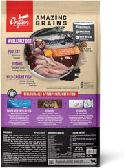 Orijen Amazing Grains Puppy Large Breed Dry Dog Food (22.5lb) 
