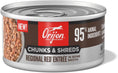 Load image into Gallery viewer, Orijen Grain Free Chunks & Shreds, Regional Red Wet Cat Food (3oz) 
