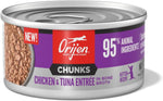 Orijen Grain Free Chunks & Shreds, Kitten Chicken & Tuna Wet Cat Food (3oz) 