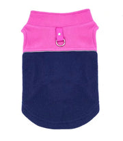 Color Block Fleece Pullover