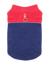 Color Block Fleece Pullover