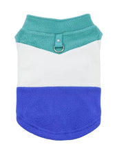 Color Block Fleece Pullover
