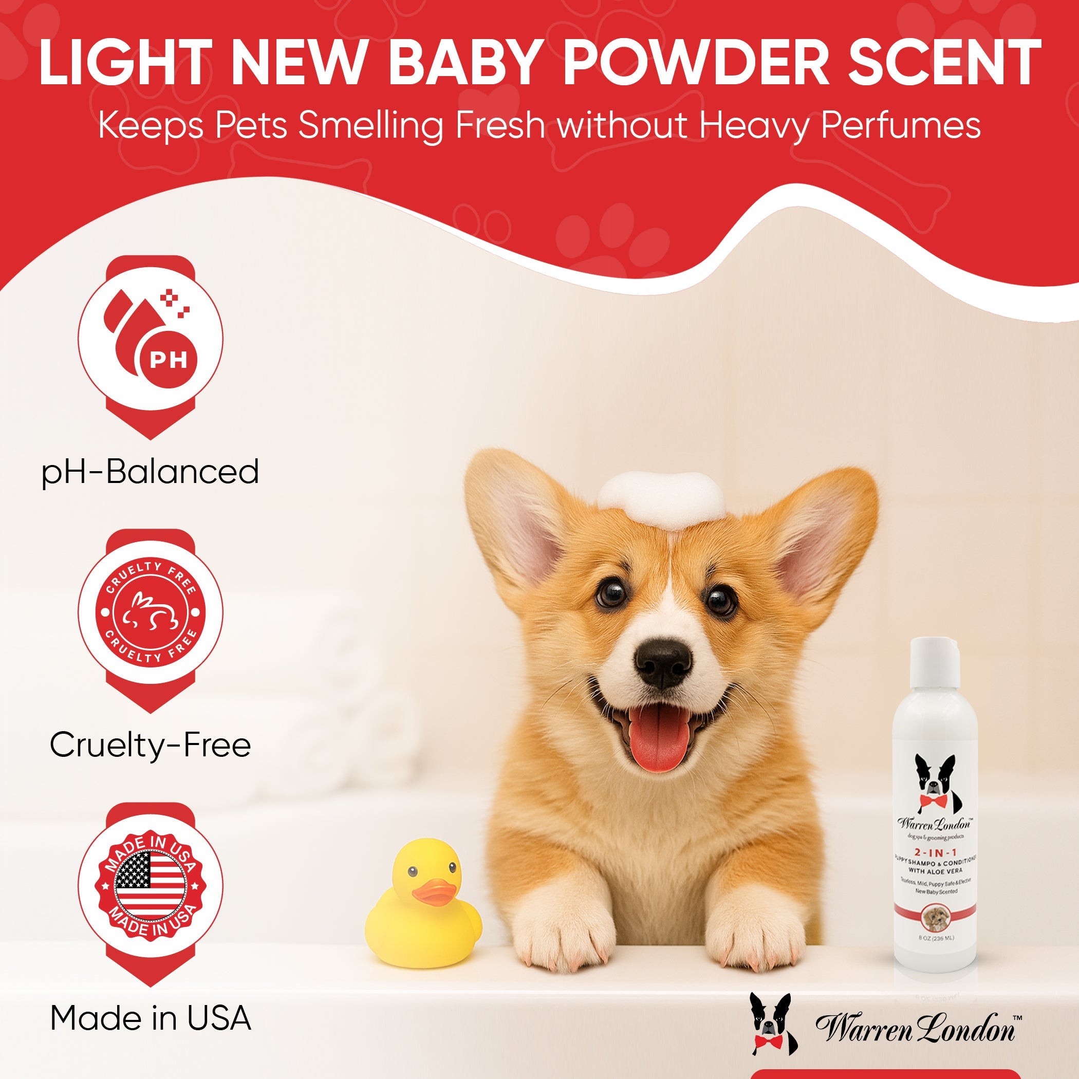 2-in-1 Puppy Shampoo & Conditioner 