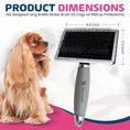 Load image into Gallery viewer, Gel-Handle Slicker Brush - Southlake Paws
