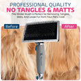 Load image into Gallery viewer, Gel-Handle Slicker Brush - Southlake Paws
