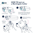 Load image into Gallery viewer, 5/8″ and 1″ Black Nylon Dog Collars
