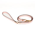 Load image into Gallery viewer, Leather Dog Leash in Pink - Classic, Made in Italy
