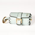 Load image into Gallery viewer, Napa Leather Dog Waste Bag Holder in Cloud, Made in Italy
