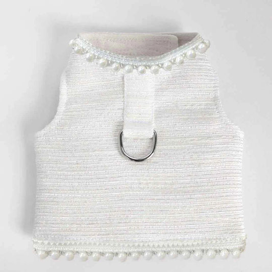 Hello Doggie Isabella Dog Harness Faux Fur Handmade Pet Harness