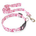 Load image into Gallery viewer, Island Floral Pink Dog Collar
