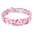 Load image into Gallery viewer, Island Floral Pink Dog Collar
