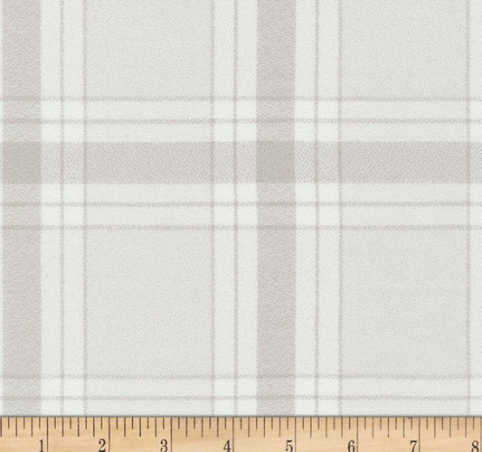 Ivory Luxe Flannel Dog Bandana