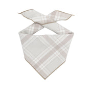 Ivory Luxe Flannel Dog Bandana
