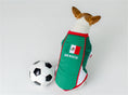 Load image into Gallery viewer, Parisian Pet 'Team Mexico' Dog & Cat T-Shirt – Patriotic Dog Shirt, Perfect for Soccer Fans – Red, White, Green
