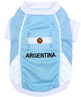 Load image into Gallery viewer, Parisian Pet 'Team Argentina' Jersey for Dogs & Cats – Perfect Soccer Fan Apparel, Blue and White
