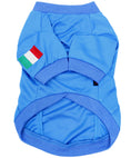 Load image into Gallery viewer, Parisian Pet 'Team Italy' Jersey for Dogs & Cats – Soccer Fan Apparel for Pets, Italy National Team Colors, Blue and White
