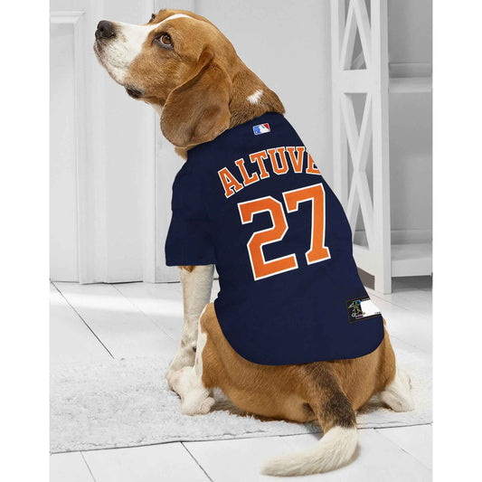 MLB Houston Astros Jose Altuve Mesh Dog Jersey