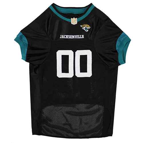 NFL Jacksonville Jaguars Striped Mesh Dog Jersey