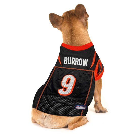 NFL Cincinnati Bengals Joe Burrow Mesh Dog Jersey