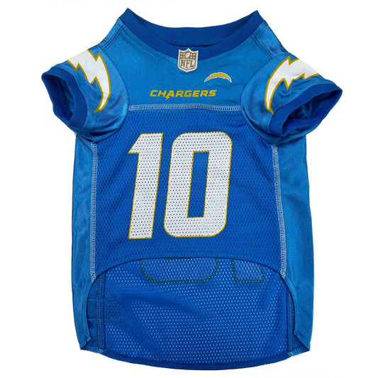 NFL Los Angeles Chargers Justin Herbert Mesh Dog Jersey