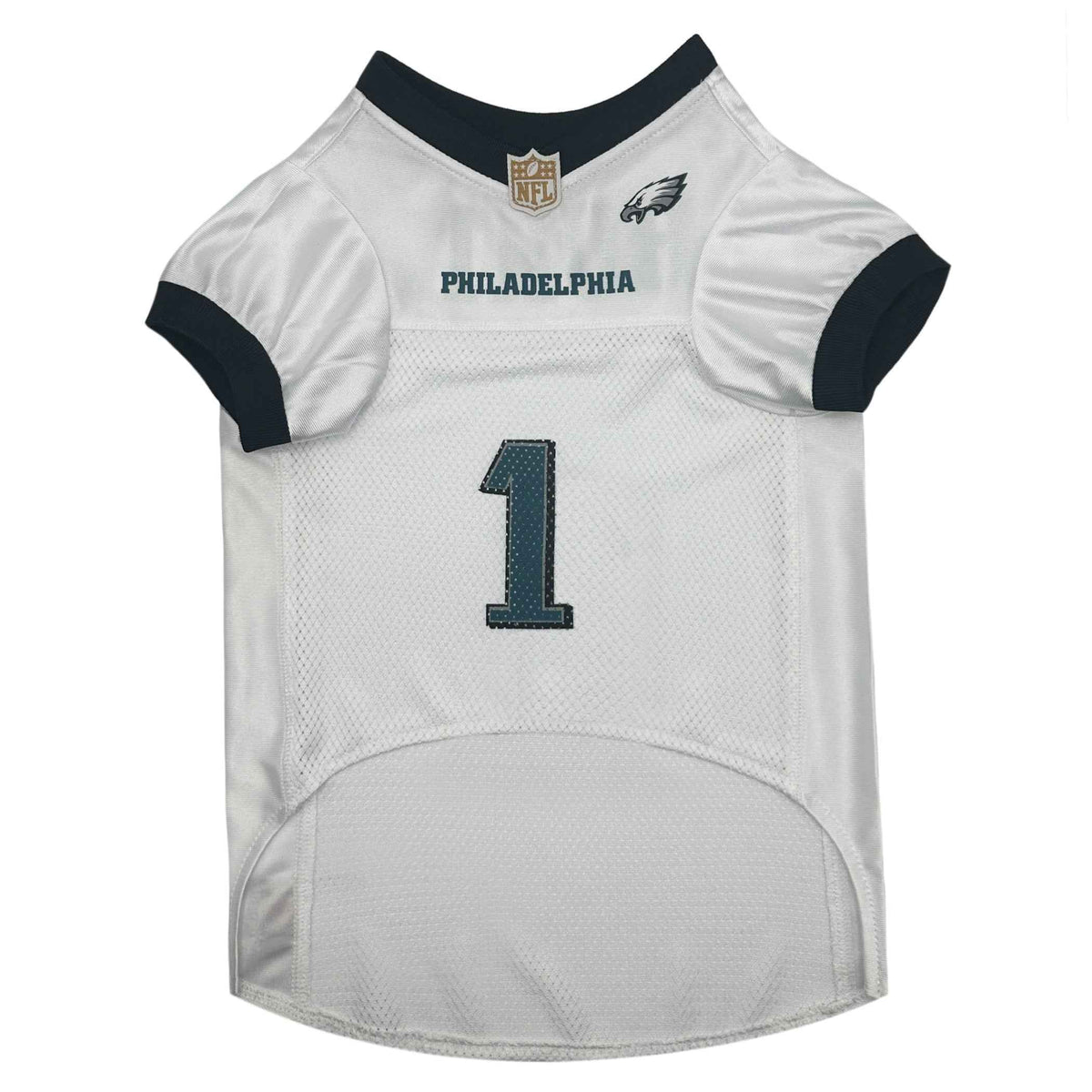 NFL Philadelphia Eagles Jalen Hurts Road Mesh Dog Jersey