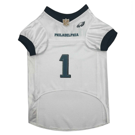 NFL Philadelphia Eagles Jalen Hurts Road Mesh Dog Jersey