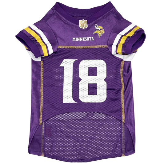 NFL Minnesota Vikings Justin Jefferson Mesh Dog Jersey