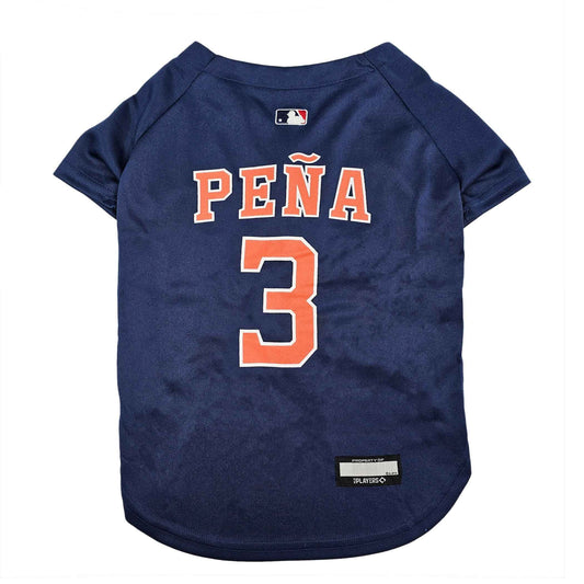 MLB Houston Astros Jeremy Pena Mesh Dog Jersey