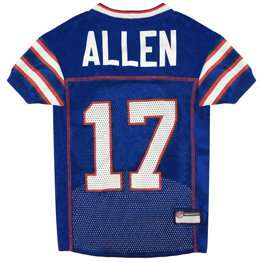 NFL Buffalo Bills Josh Allen Mesh Dog Jersey