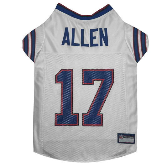 NFL Buffalo Bills Josh Allen Road Mesh Dog Jersey