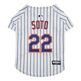 Load image into Gallery viewer, MLB New York Mets Juan Soto Mesh Dog Jersey
