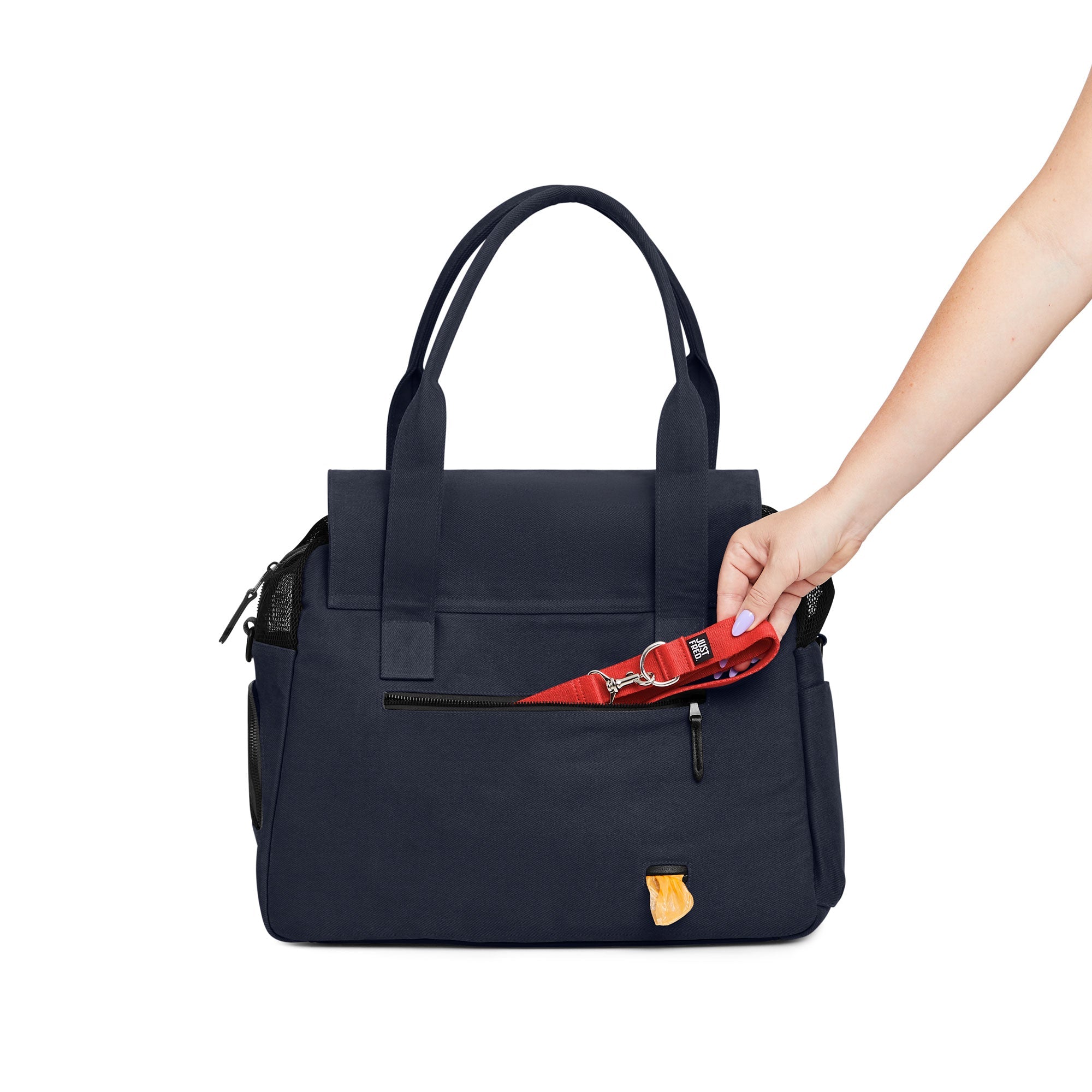 DESTINATION DOG TOTE - NAVY. - Southlake Paws
