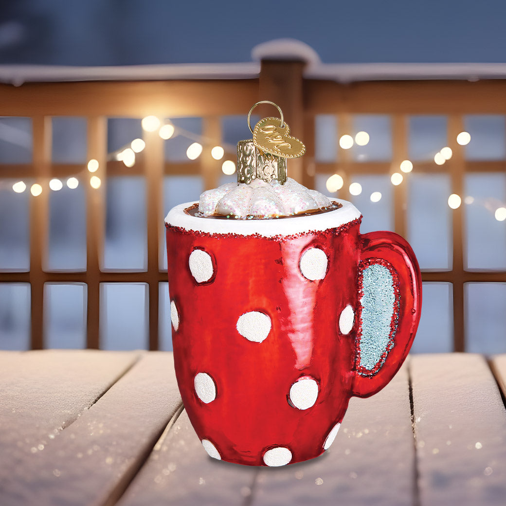 Hot Cocoa Ornament - Southlake Paws