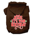 Load image into Gallery viewer, Christmas Pet Hoodie "Go Jesus, It's Your Birthday"
