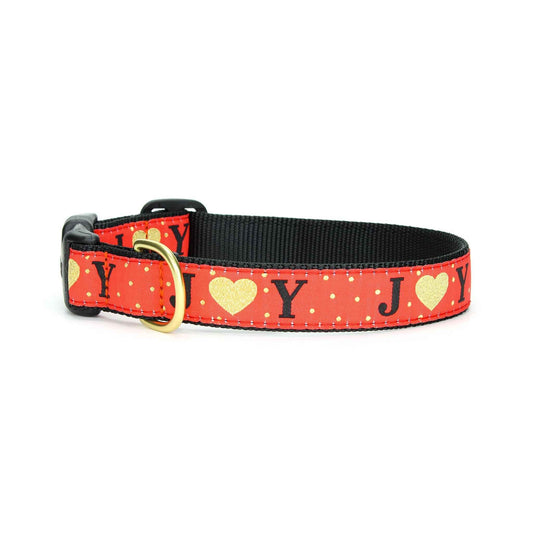 Up Country Joy Cast Brass Dog Collar